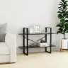 2-Korruseline Raamaturiiul 100X30X70 cm Hall, Tehispuit