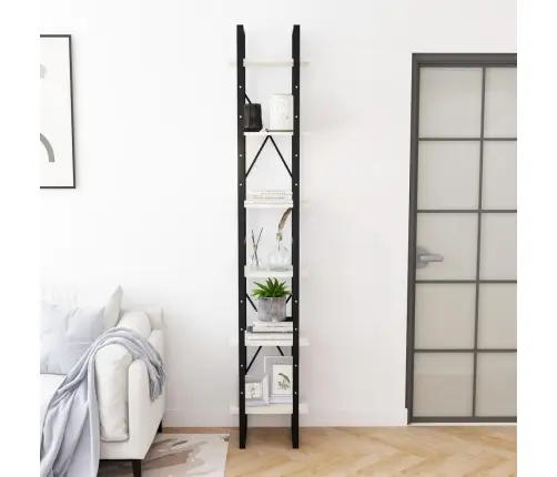 Aukšta Spintelė, Balta, 40X30X210cm Pušies Medienos Masyvas