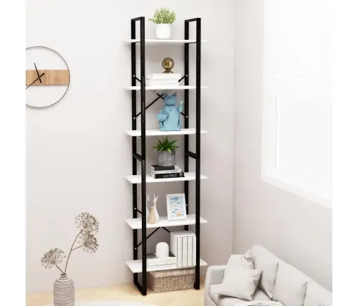 Hoiuriiul, Valge, 60 X 30 X 210 cm Tehispuit