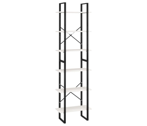 Plaukts, Balts, 60X30X210 Cm, Priedes Masīvkoks Vidaxl