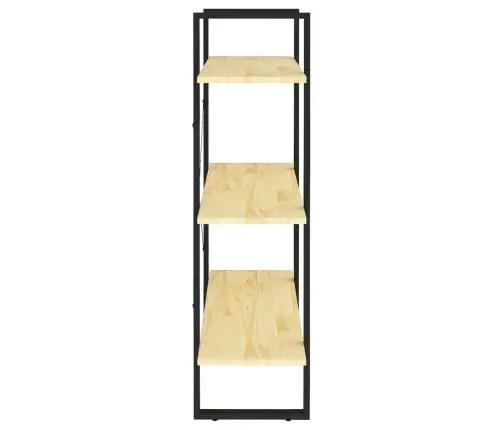 Spintelė Knygoms, 3 Lentynos, 80X30X105cm Pušies Masyvas