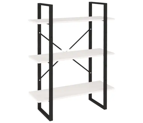 3-Līmeņu Grāmatu Plaukts, Balts, 80X30X105 Cm, Priedes Koks Vidaxl 3-Līmeņu Grāmatu Plaukts, Balts, 80X30X105 Cm, Priedes Koks Vidaxl