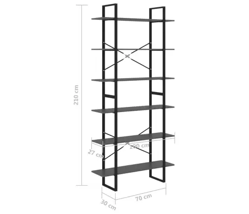 Kõrge Kapp, 100 X 30 X 210 cm Hall, Männipuit