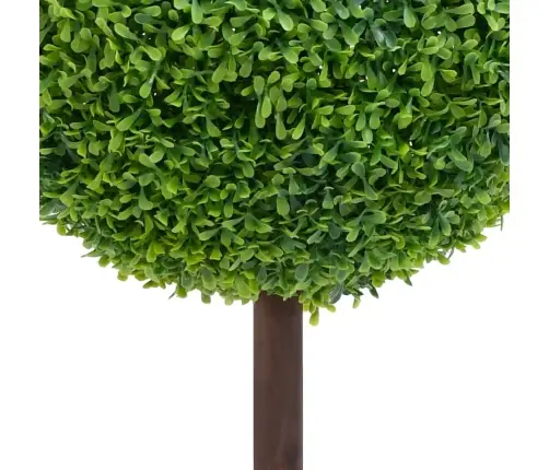 Mākslīgais Buksis Ar Podiņu, Apaļš, Zaļš, 71 Cm Vidaxl