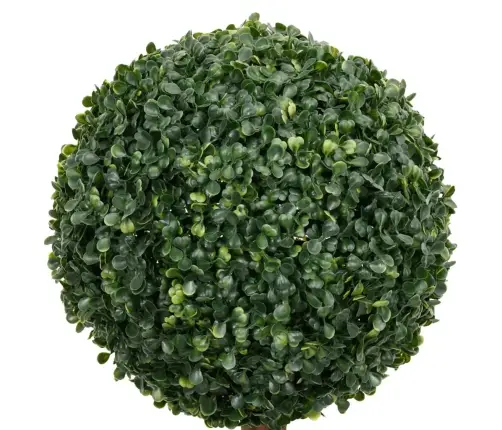 Kunsttaim Pukspuu Pallikujuline Lillepotiga, Roheline, 119 Cm