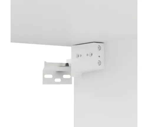 10-Osaline Telerikappide Komplekt, Valge, Tehispuit