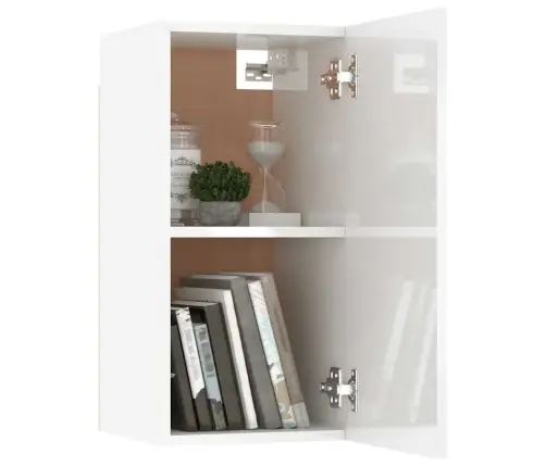 8-Daļīgs Tv Plauktu Komplekts, Balts, Inženierijas Koks Vidaxl