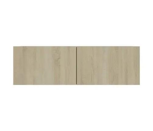 Tv Skapīši, 4 Gab. 100X30X30Cm Ozolkoka Krāsa Inženierijas Koks Vidaxl