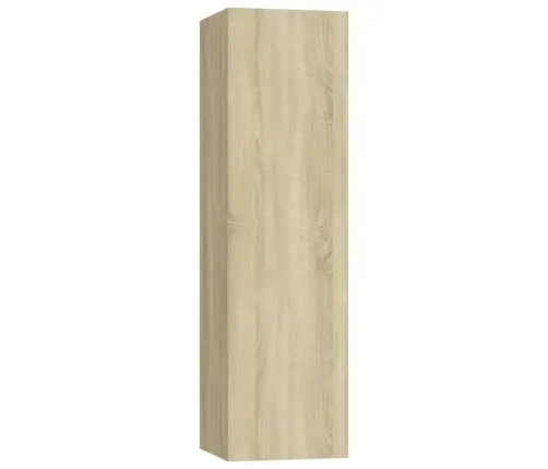 5-Daļīgs Tv Skapīšu Komplekts, Ozolkoka Krāsa Inženierijas Koks Vidaxl