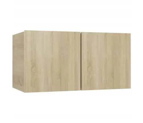 7-Osaline Telerikappide Komplekt, Sonoma Tamm, Tehispuit