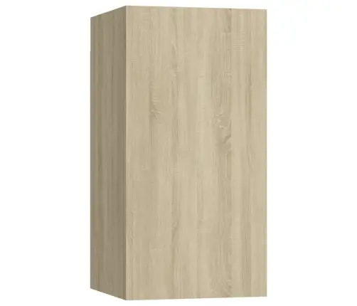 7-Osaline Telerikappide Komplekt, Sonoma Tamm, Tehispuit