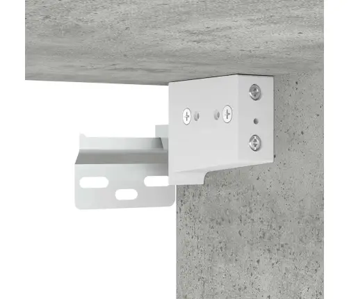 Televizoriaus Spintelių Komplektas, 6 Dalių, Betono Pilkas, Mdp