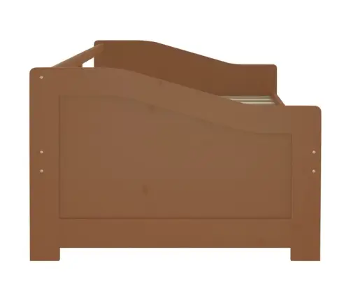 3-Vietīga Dīvāngulta, Medus Brūna, Priedes Masīvkoks, 90X200 Cm Vidaxl