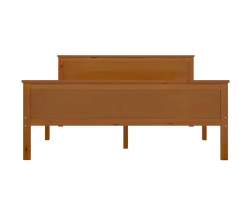 Lovos Rėmas, Medaus Rudas, 160X200cm Pušies Medienos Masyvas