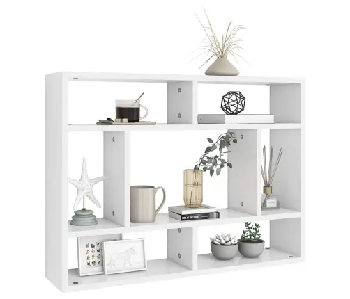 Seinariiul, Valge, 75X16X55 cm Tehispuit