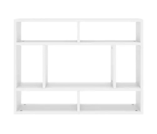 Seinariiul, Valge, 75X16X55 cm Tehispuit