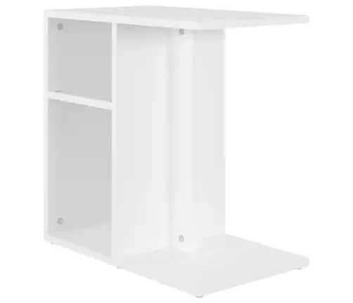 Galdiņš, Balts, 50X30X50 Cm, Inženierijas Koks Vidaxl