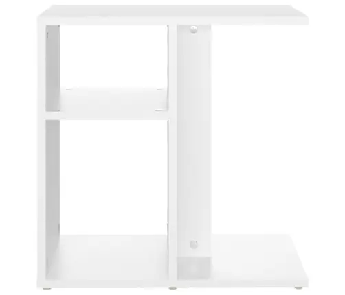 Galdiņš, Balts, 50X30X50 Cm, Inženierijas Koks Vidaxl