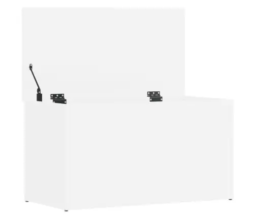 Daiktadėžė, Baltos Spalvos, 84X42X46cm Apdirbta Mediena