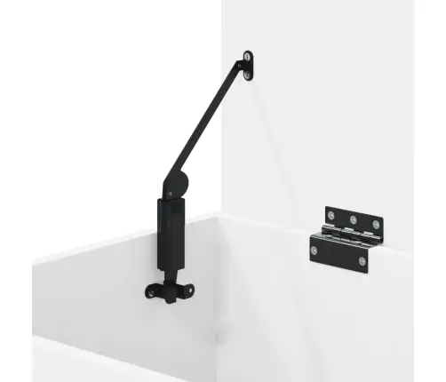 Daiktadėžė, Baltos Spalvos, 84X42X46cm Apdirbta Mediena