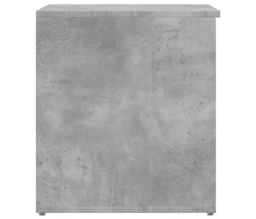 Uzglabāšanas Lāde, Betonpelēka, 84X42X46 Cm, Inženierijas Koks Vidaxl