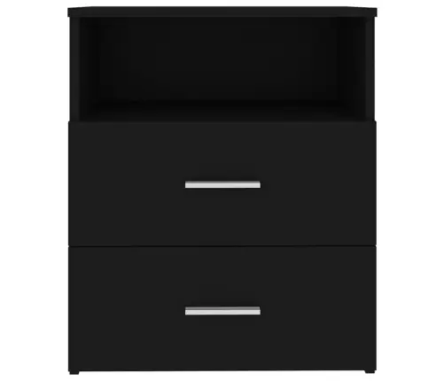 Naktinė Spintelė, Juodos Spalvos, 50X32X60Cm