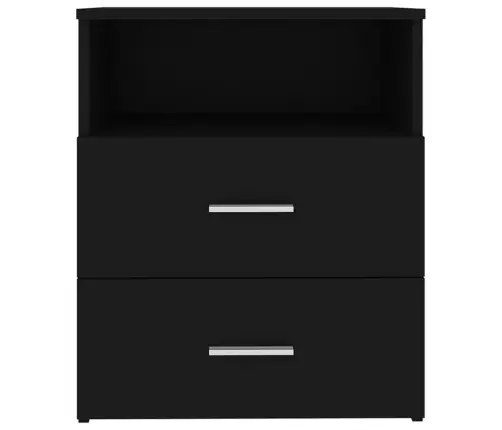 Naktsskapīši, 2 Gab., Melni, 50X32X60 Cm Vidaxl