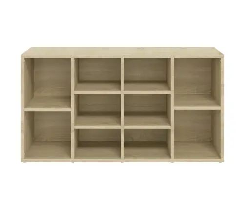 Apavu Plaukts, Ozolkoka Krāsa, 103X30X55Cm, Inženierijas Koks Vidaxl