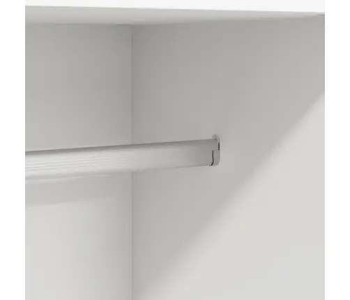 Garderoob, Valge 82,5 X 51,5 X 180 cm Tehispuit