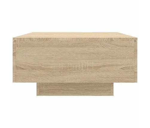 Kavos Staliukas, Sonoma Ąžuolo, 90X60X31cm Apdirbta Mediena