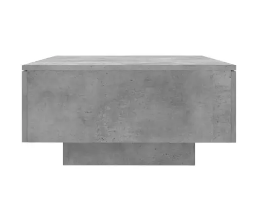 Kafijas Galdiņš, Betona Pelēks, 90X60X31 Cm, Inženierijas Koks Vidaxl