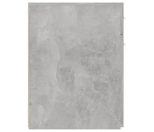 Atvilktņu Skapis, Betona Pelēks, 20X45,5X60Cm Inženierijas Koks Vidaxl