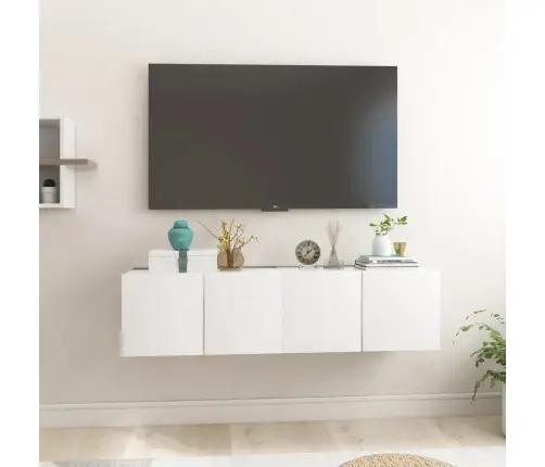 Tv Skapīši, 2 Gab., Balti, 60X30X30 Cm Vidaxl