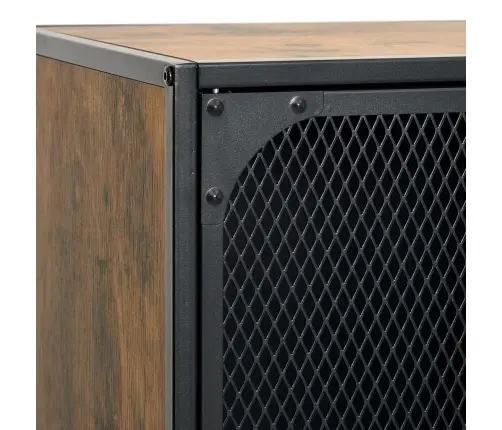 Hoiukapp, Maapruun, 72X36X82 cm Metall Ja Mdf