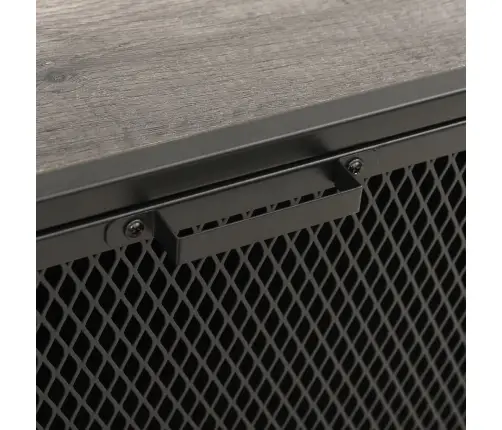 Skapītis, Pelēks, 72X36X82 Cm, Metāls Un Mdf Vidaxl