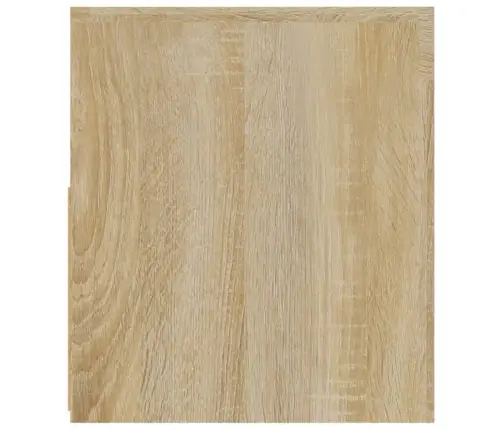 Led-Tuledega Öökapid 2 Tk, Sonoma Tamm, 60X35X40 Cm