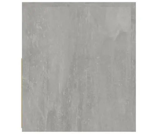 Naktsskapīši Ar Led, 2 Gab., Betona Pelēki, 60X35X40 Cm Vidaxl