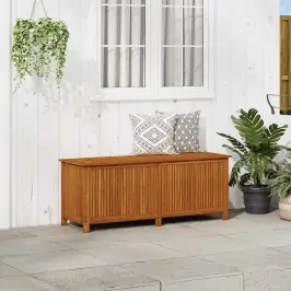 Dārza Uzglabāšanas Kaste, 150X50X58 Cm, Akācijas Masīvkoks Vidaxl
