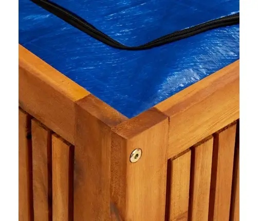 Dārza Uzglabāšanas Kaste, 200X50X58 Cm, Akācijas Masīvkoks Vidaxl