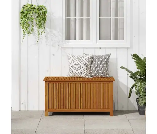 Dārza Uzglabāšanas Kaste, 113X50X58 Cm, Akācijas Masīvkoks Vidaxl