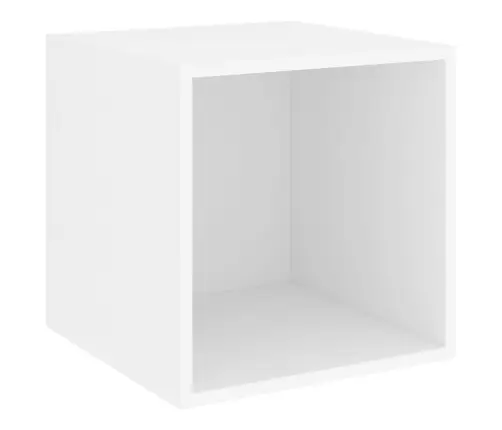 2-Daļīgs Tv Plauktu Komplekts, Balts, Inženierijas Koks Vidaxl 2-Daļīgs Tv Plauktu Komplekts, Balts, Inženierijas Koks Vidaxl