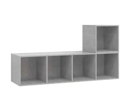 2-Osaline Telerikappide Komplekt, Betoonhall, Puitlaastplaat