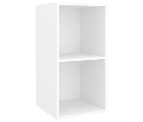 Televizoriaus Spintelių Komplektas, 4 Dalių, Baltas, Mediena