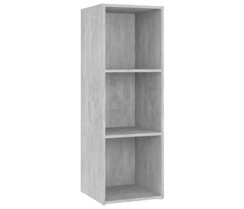 Tv Plaukti, 2Gab., 107X35X37Cm, Inženierijas Koks Betona Pelēki Vidaxl