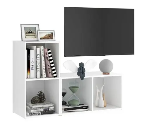 Tv Plaukti, 2 Gab., Balti, 72X35X36,5 Cm, Inženierijas Koks Vidaxl Tv Plaukti, 2 Gab., Balti, 72X35X36,5 Cm, Inženierijas Koks Vidaxl