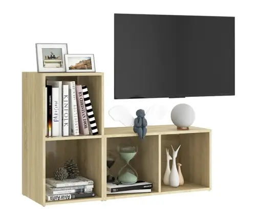 Telerikapid 2 Tk, Sonoma Tamm, 72X35X36,5 cm Tehispuit