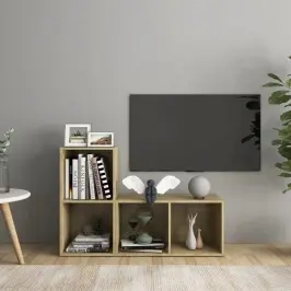 Tv Plaukti, 2 Gab., Ozolkoka Krāsa, 72X35X36,5 Cm Vidaxl