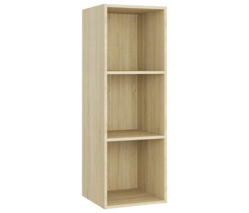 Tv Plaukti, 4 Gab., Ozolkoka, 107X35X37 Cm, Inženierijas Koks Vidaxl