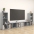 Tv Plaukti, 4Gab., Betona Pelēki, 107X35X37Cm Inženierijas Koks Vidaxl