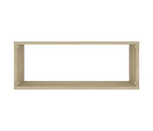 Kuubikukujulised Seinariiulid 6 Tk, Sonoma Tamm, 60X15X23 Cm